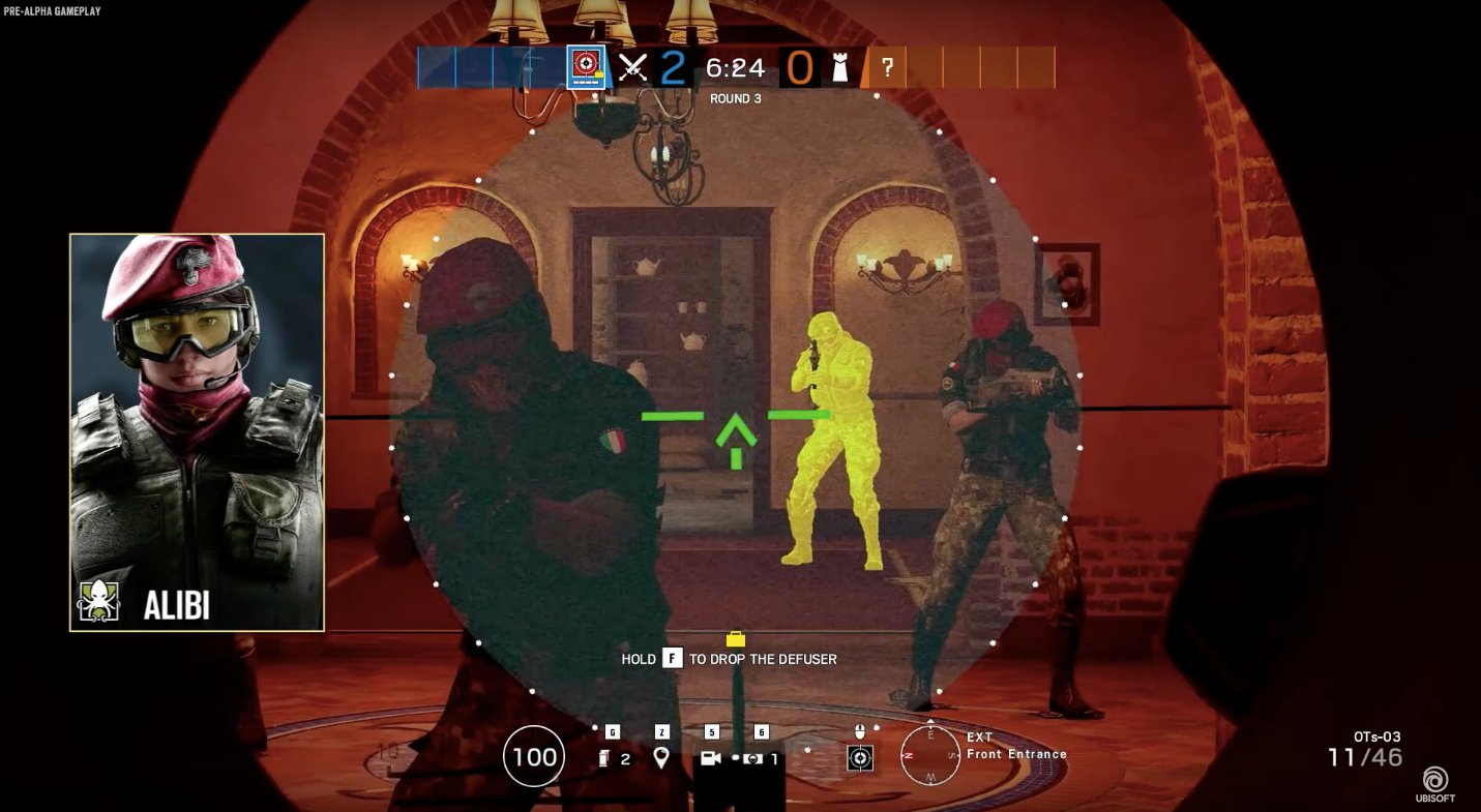 R6s アリバイ Alibi の使い方 能力 立ち回りまとめ パラベラム